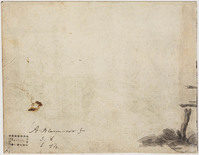 O 013 verso
<br/>
Landschap met afgeknotte boom
<br/>
<em>Bloemaert, Abraham (1566-1651)</em>